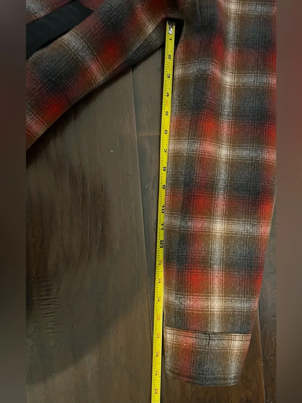 Pendleton Men's Red Plaid Wool-Blend Jacket